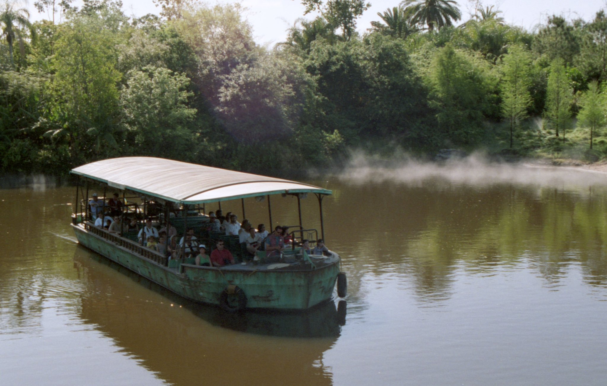 Discovery River boat on the water