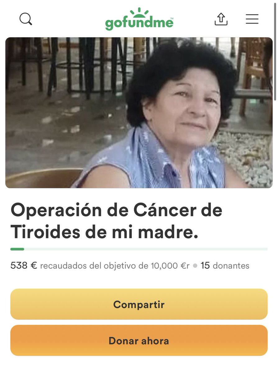 Ayudemos ❤️🙏🏻

Link 👇
gofund.me/618580d5
