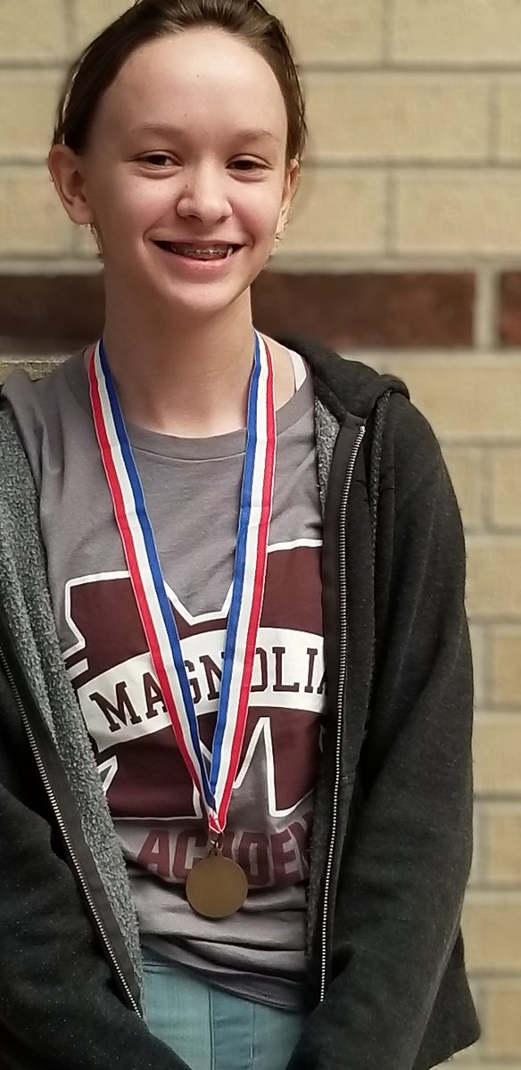 dybenglish's tweet photo. Congratulations to Mylee Biaglow for representing MHS and snagging 4th place in spelling at the UIL Regional Academic meet. #magnoliaisd #GoDogs https://t.co/Thhb9rZcHV