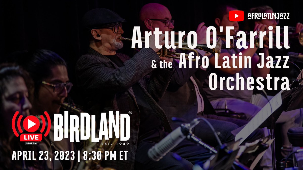 afrolatinjazz's tweet photo. This Sunday we will be broadcasting live from Birdland Jazz Club.
Tune in to us on YouTube and let us know where you're listening from in the comments.
#virtualbirdland #birdland #birdlandjazz #birdlandjazzclub #livejazz #livejazzmusic #alja #afrolatinjazz #aljo #arturoofarrill https://t.co/OGHr3B515M