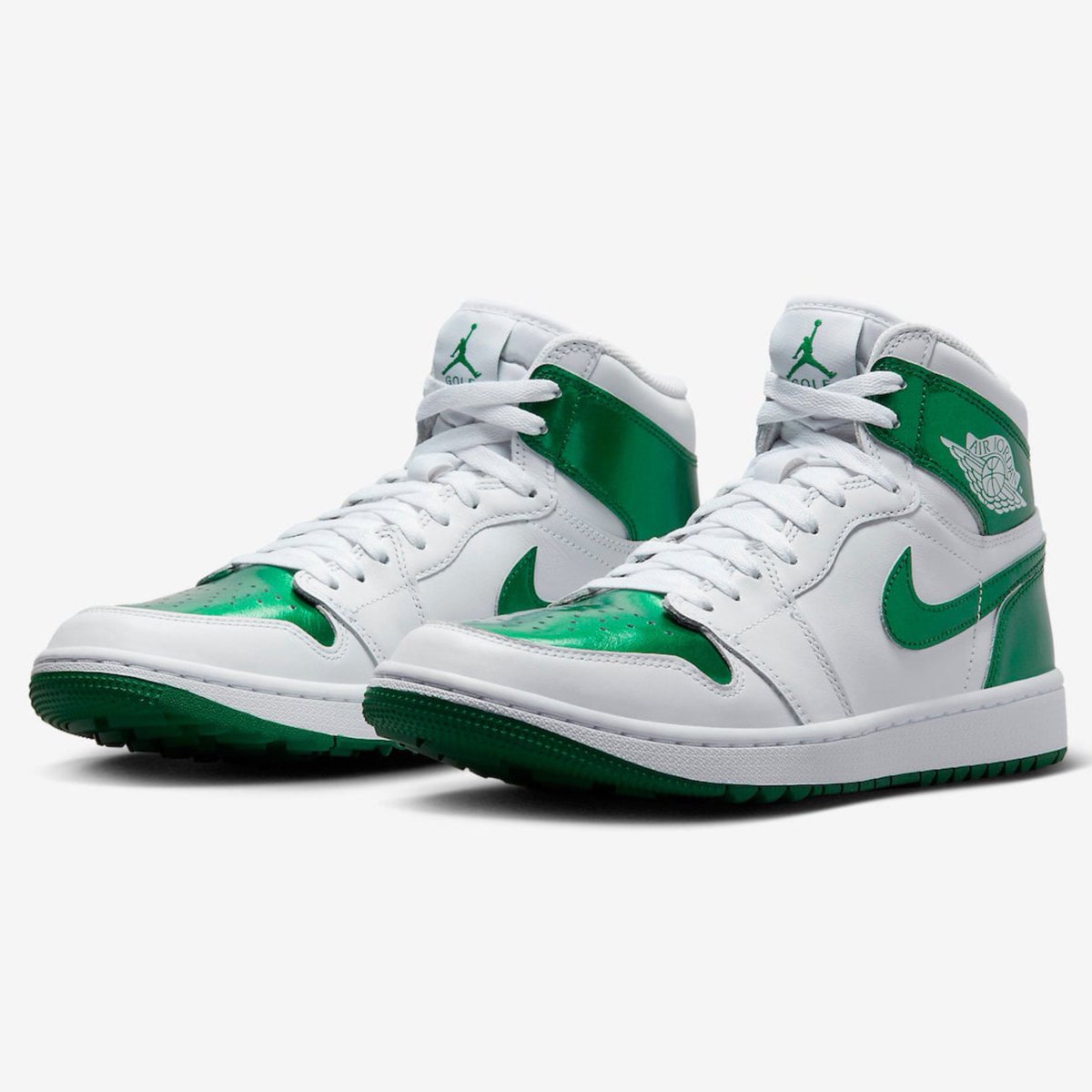SoleFeenX's tweet photo. Nike Air Jordan 1 High Golf “Metallic Green”
Availability: April 28th 2023
Retail Price: $180 USD
#Nike #AirJordan1 #Golf #MetallicGreen #Sneakers https://t.co/H5eQQ55OvN