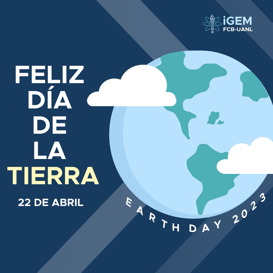 iGEMUANL's tweet photo. ¡Feliz Día de la Tierra! 
El cuidar a nuestro planeta es un compromiso continúo, no de un solo día. Tomemos este día para apreciar la casa que tenemos ❤️. #HappyEarthDay2023 https://t.co/wz1V5HzTsr