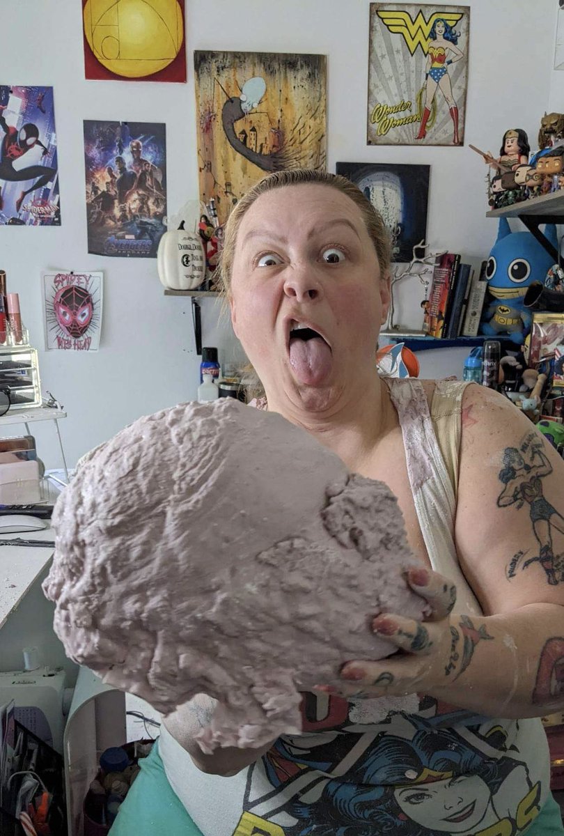 Enjoy these photos of me life casting my face. I don’t know why I struggle getting new subscribers… just look at that classically stunning face! #cosplay #sfxmakeup