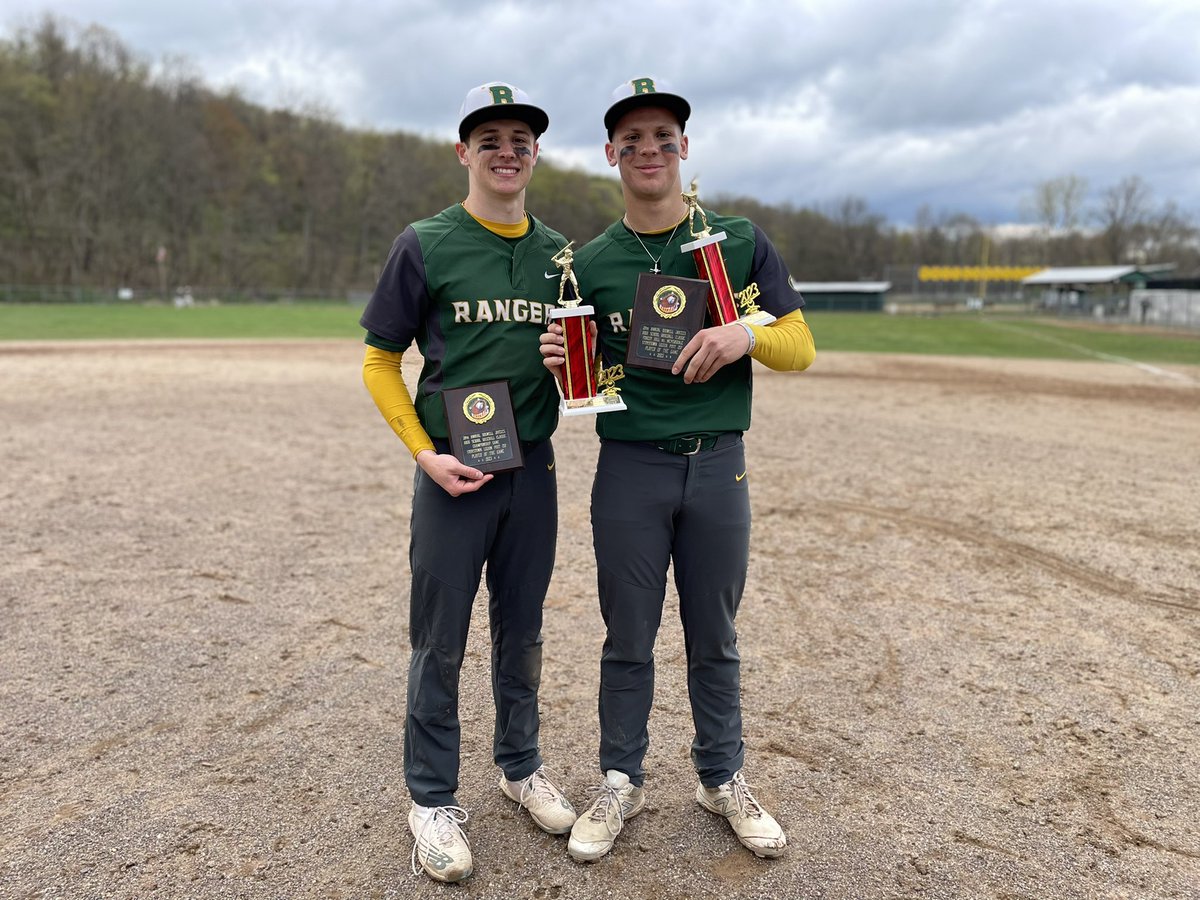 Your Rangers roll 2day in Boswell 2 their 4th straight Championship, combined 30-3 over Myersdale &amp; North Star 2 raise their record to 12-1. Brody Roberts POTG in Championship, Chase Williamson Pitcher of Tourney and MVP.  Big 1 Monday against Somerset, gas pedal only. #ItsRtime