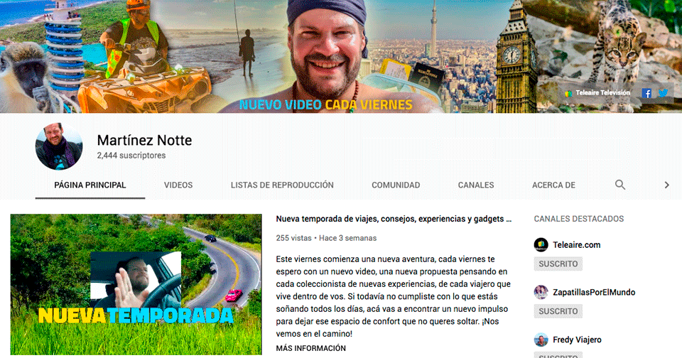 sigamonosche's tweet photo. En https://t.co/SyIuDmqGGE van a encontrar diversos videos de #unboxing #gadgets #tips y #experiencias para #viajeros #aventureros y #exploradores creadas por @martineznotte #FollowBack #1x1 #FxF #FollowMe #Follow #Sigueme #siguemeytesigo https://t.co/Mzt1oAJ41w