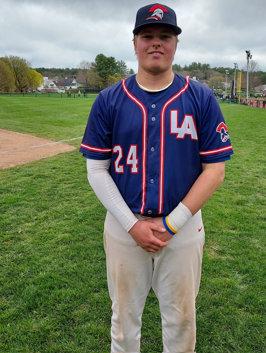GovsAthletics: RT <a href="/McClellandPeter/">Peter McClelland</a>: Lawrence Academy 11 Governor's Academy 5
Davan Allard led the Spartans with a 2-run homer and a 3-run double.
Justin Morris was the WP.
The Govs rallied with 4 runs in the last inning.
<a href="/labaseball1793/">Lawrence Academy Spartans Baseball</a>
<a href="/BostonHeraldHS/">Danny Ventura</a> @…