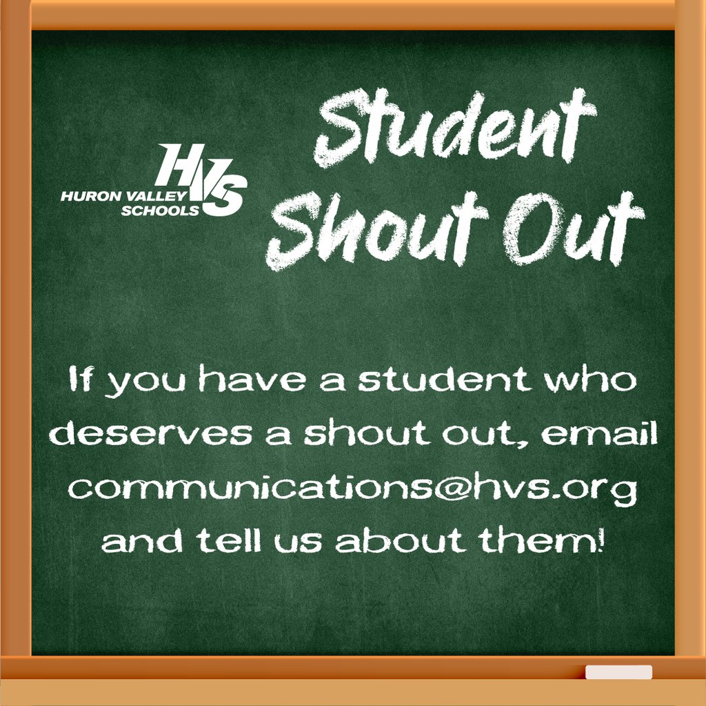 Huron Valley Schools (HuronValleyNews) / Twitter