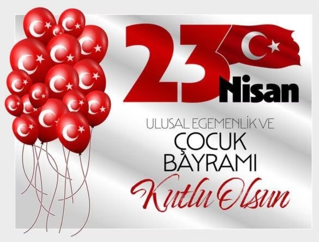 Ulusal egemenliğimizin ve milletimizin geleceği çocuklarımızın bayramını en içten dileklerimizle kutlarız.🇹🇷🇹🇷🇹🇷