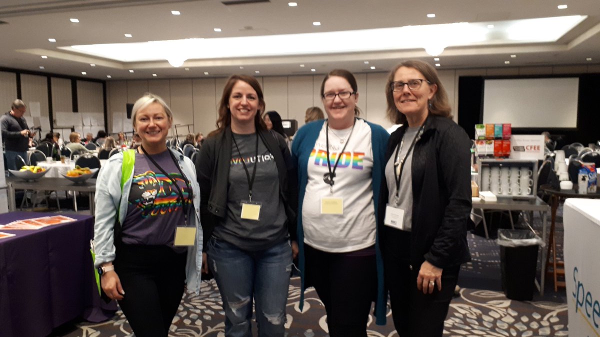 Thoroughly enjoying my time @ABschoolcouncil Annual Conference with parent reps from @ChristinaGFMPSD @EcoleMcTavish @Dickinsfield @FMPSD 
Great learning and conversations happening!
#parentvoice #lifelonglearners #bettertogether