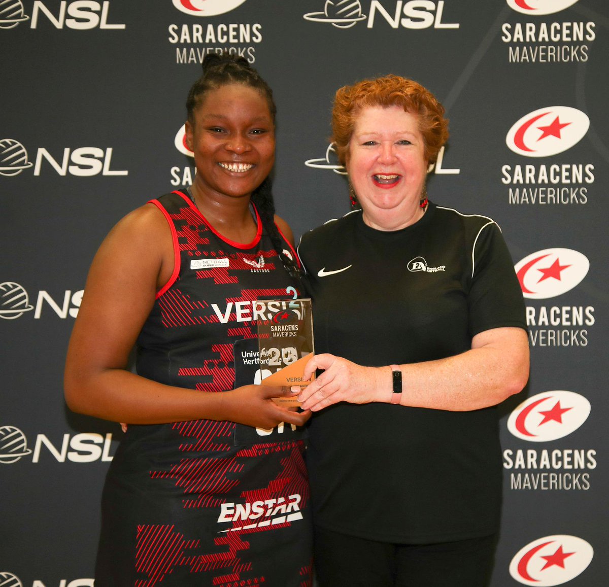 Congratulations to @R_Quashie_, who was named as yesterday's @version2lights Player of the Match. #BeAMaverick🖤❤️