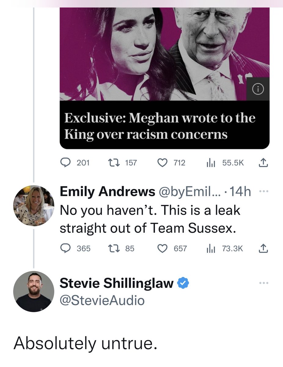 newsussexstan's tweet photo. It is understood that #valentinelow #byEmilyAndrews &amp; #RoyalReporter don't know WTF they are talking about 
#WhereRTheJournalists??
#royal https://t.co/FRa3WzAZRP