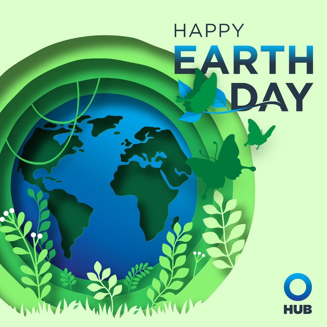 Happy Earth Day! Be-leaf it or not, every day is a great day to do your part in keeping our planet clean. That's why HUB partners with many sustainable organizations to ensure we are doing our part today, and every day.