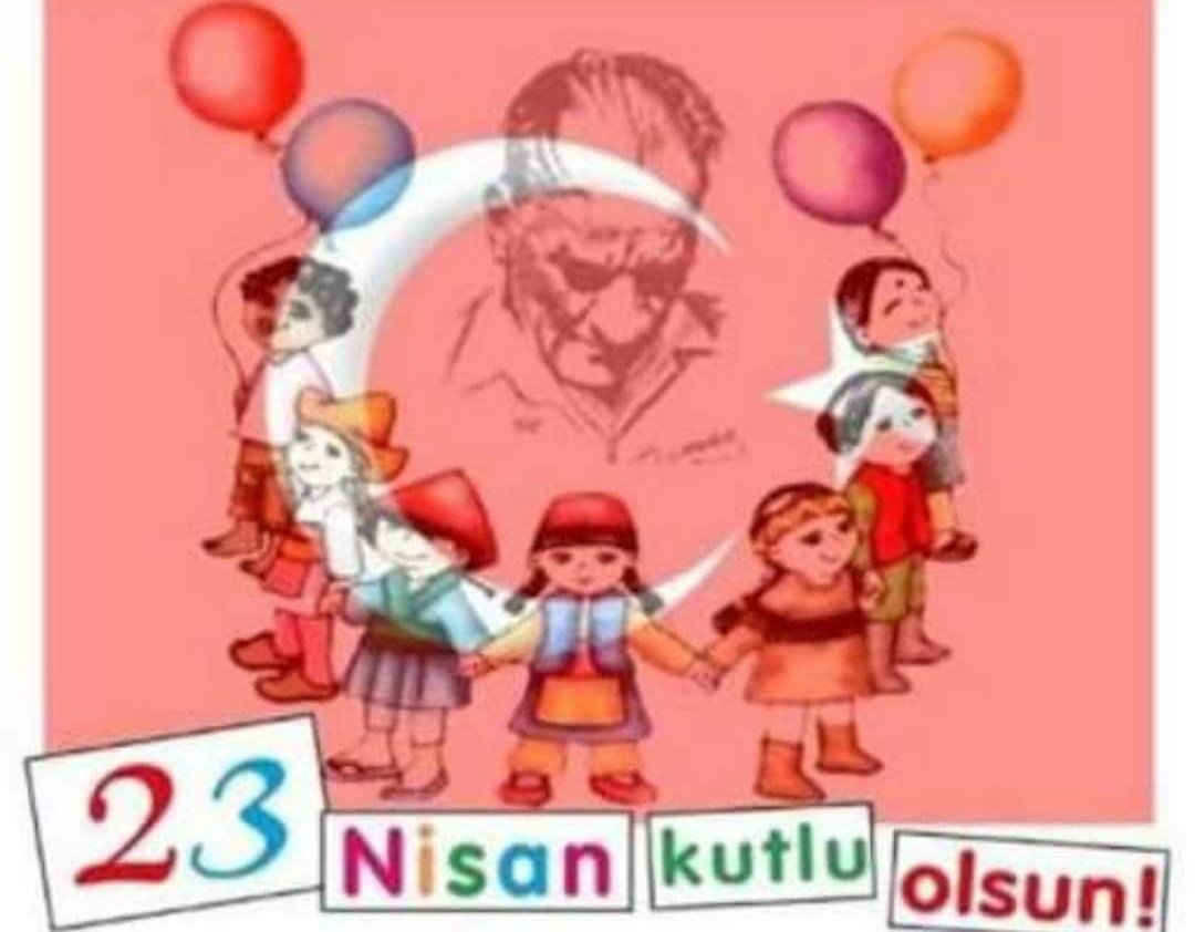 Cumhuriyetimizin kurucusu Mustafa Kemal Atatürk'ün armağanı, 23 Nisan Ulusal Egemenlik ve Çocuk Bayramı'mız kutlu olsun...