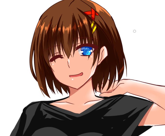 久しぶりにリリ活ではやてさん描きかき中～
あっ、まだちょっと肌寒いからTシャツ着てください。 