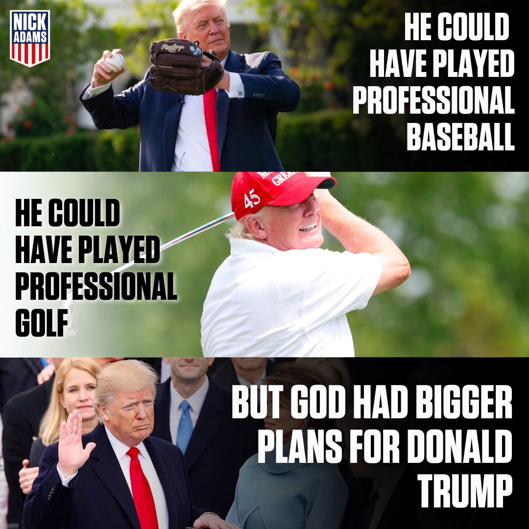NickAdamsinUSA's tweet photo. President Trump could have done anything, but he sacrificed everything to help return America to greatness. https://t.co/kL6A3Lm0aZ