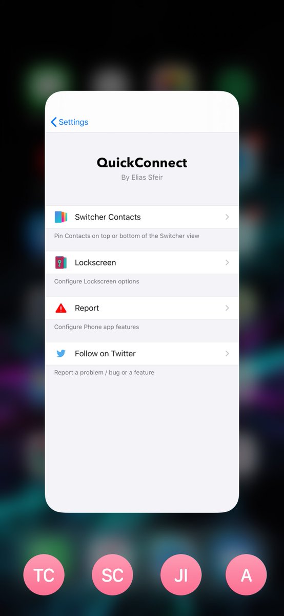 _mainrepo's tweet photo. We love keeping you updated, look! we have for you this fantastic Tweak
⚙️QuickConnect
*Awesome Mobile Substrate tweak
📱13.0 - 13.6
🔗https://t.co/vdMjJcnosQ
#QuickConnect #Tweak #cydia #mainrepo https://t.co/4xMJraV181