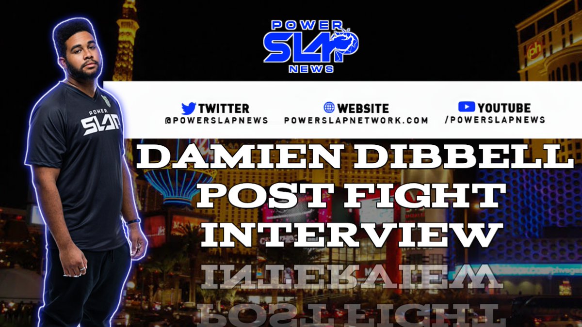 PowerSlapNews's tweet photo. Power Slap News Post Fight Interview #Vegas: Damien Dibbell #powerslap
The Bell talks #SLAP with
@PowerSlapNews
@uncledrewslaps #powerslap #powerslap1 #danawhite #ufc #mma #slap #sfc https://t.co/AW0mCswe8N https://t.co/PnGhcYUCAm