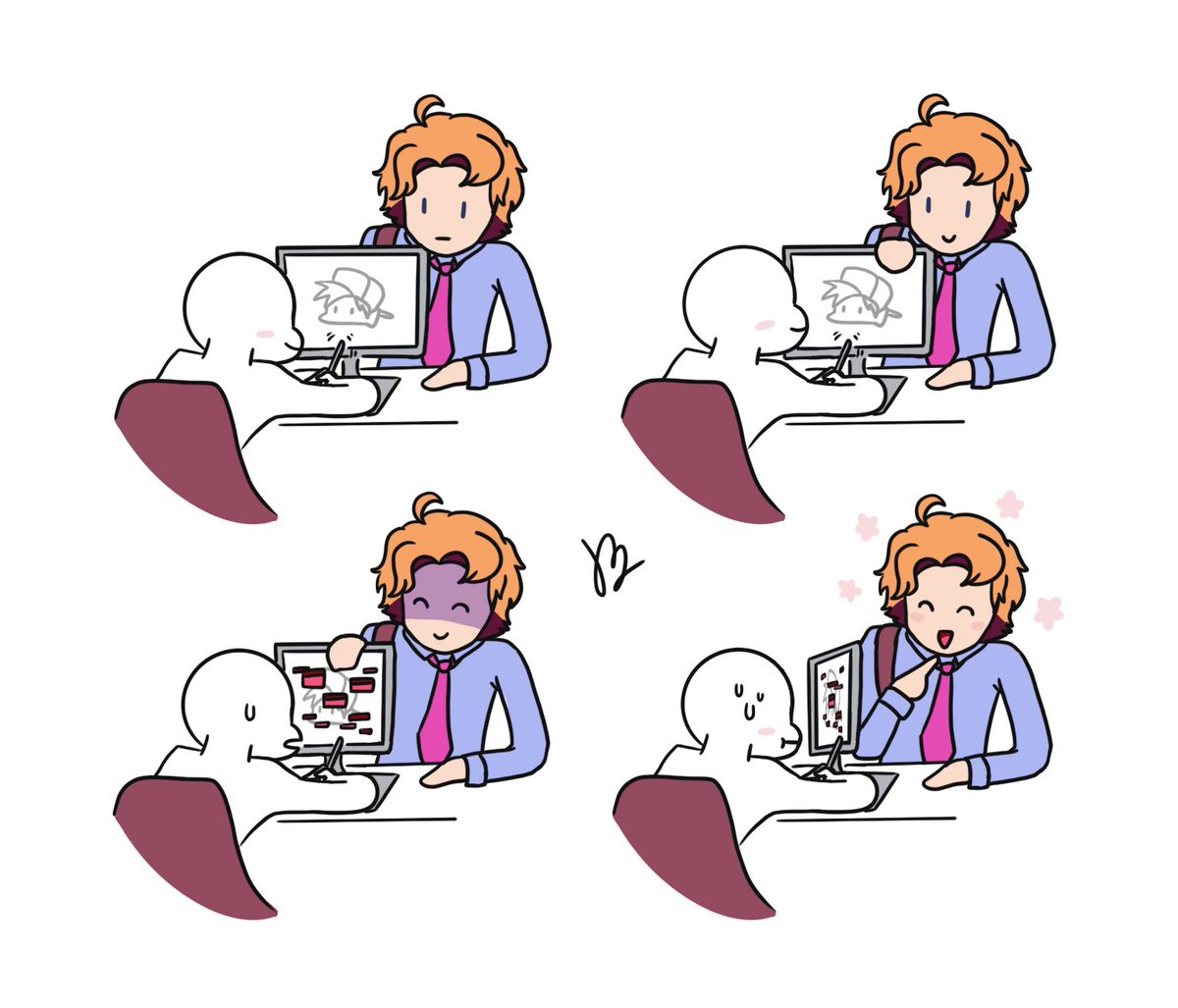 bluinica's tweet photo. a small doodle about Senpai fnf brainroot

( ╯°□°)╯ ┻━┻ https://t.co/ZFfr9rByWU