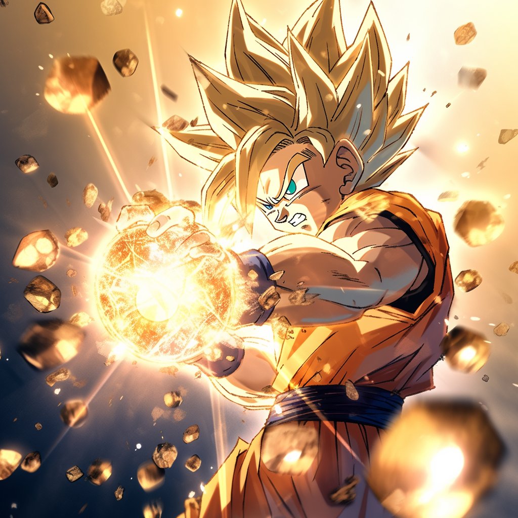 Splatttershot's tweet photo. My cinematic anime is getting better. #DragonBallZ #DBZ #anime  #SPLATTERSHOT https://t.co/Ua39UWX3Io