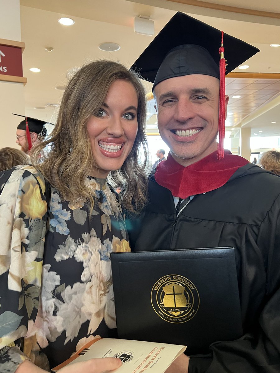 My hubby got his Master’s degree today🙌 So proud of him!!!❤️