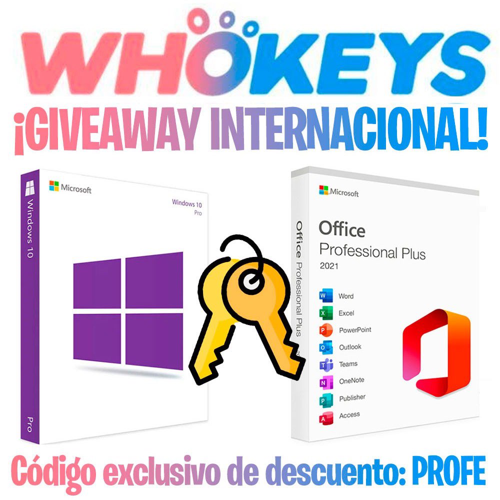 ProfeJuAntonio's tweet image. 🎁 SORTEO LICENCIAS GENUINAS Y DE POR VIDA PARA UN PC GRACIAS A #WhoKeys 🎉

🖼 Una licencia de #Windows10Pro
📚 Una licencia de #Office2021 Pro Plus

📝 Condiciones para ganártelas:
1️⃣ Dar ReTweet y ❤️
2️⃣ Unirte t.me/ProfeJailbreak
3️⃣ Enviar capturas de los pasos anteriores