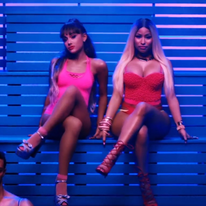 chartdata's tweet photo. Ariana Grande and @NICKIMINAJ's "Side to Side" is once again the most viewed all-female collaboration in YouTube history (2.1 billion). https://t.co/qLvm45roLl