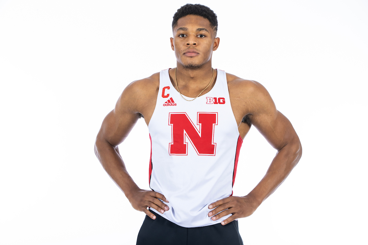 HuskerTFXC's tweet photo. Micaylon Moore finishes 2nd in the triple jump &amp; moves up to No. 7 on the all-time list with a 53-0 (16.15m)!🔥 https://t.co/opxk7WflCx