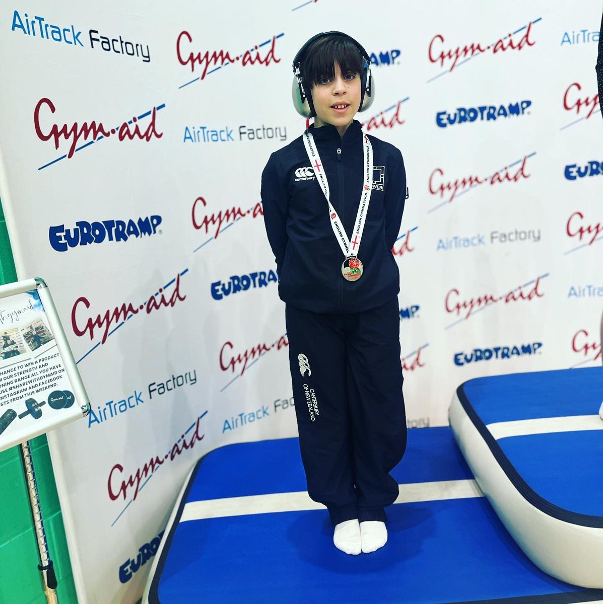 English Championship Qualifier 1//

Silver medalist 🥈! 

#englishgymnastics
