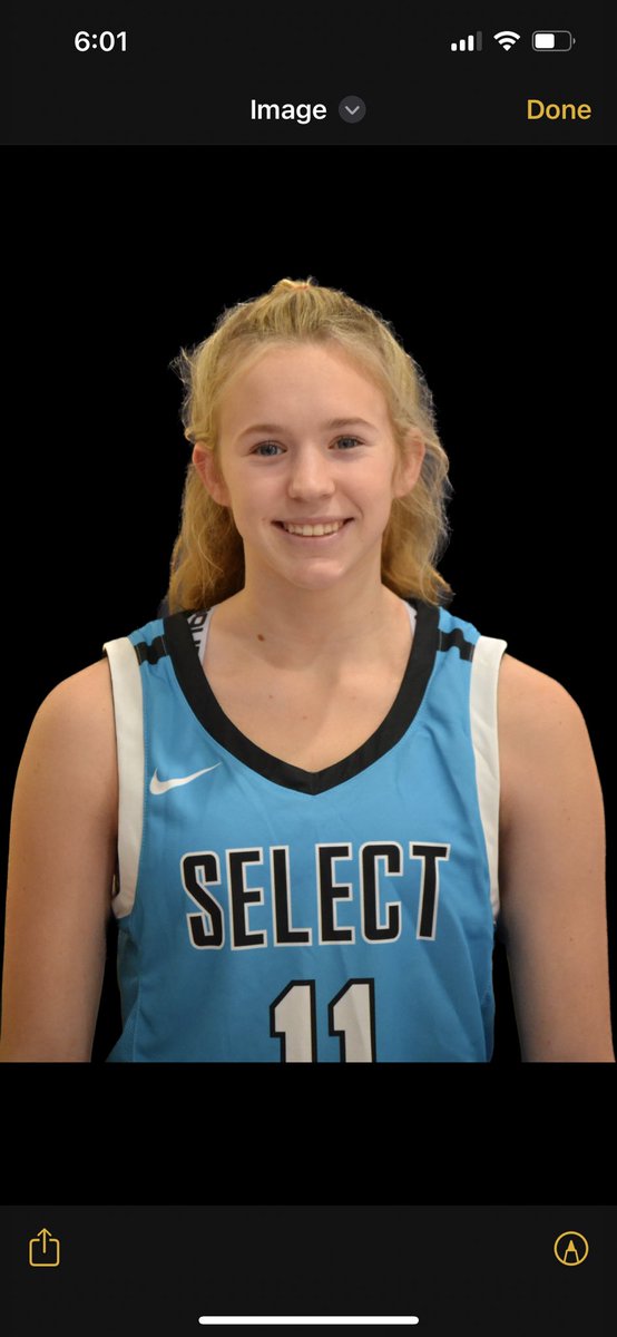 Despite dropping to Lady Bulls Basketball Club 49-37 at #LIVEattheNOOK, #LGBSELECT2024’s 5’ 11” Guard, Katie Tiffan recorded an impressive double double performance w/ 21 points and 10 rebounds! #HWNL