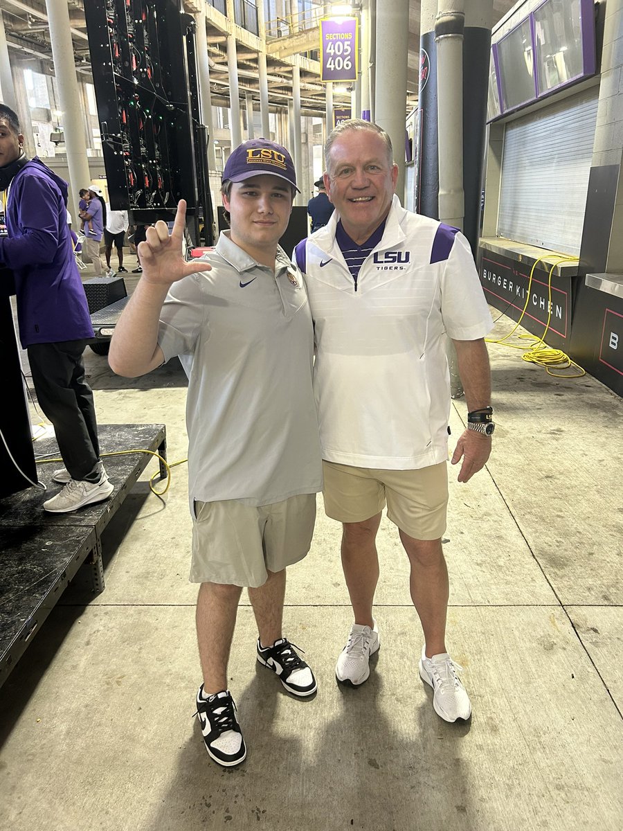 williamestis1's tweet photo. LSU 2023 National L club game @CoachBrianKelly @LSUfootball #LSUSpringGame #LSU #lsufootball @jrbelton18 @JordanArcement @CoachJoeSloan @PatrickLKelly https://t.co/LRKP594hGj