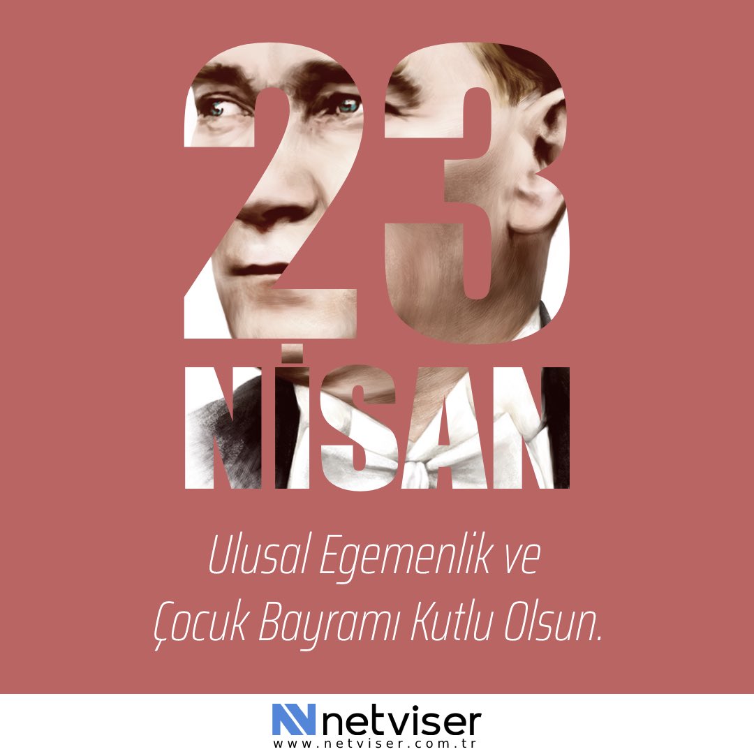 NetviserBilisim's tweet photo. Ulusal Egemenlik ve Çocuk Bayramı Kutlu Olsun.

#23nisan #23nisanulusalegemenlikveçocukbayramı #network #datacenter #networkconsulting https://t.co/bTvKW55y5I