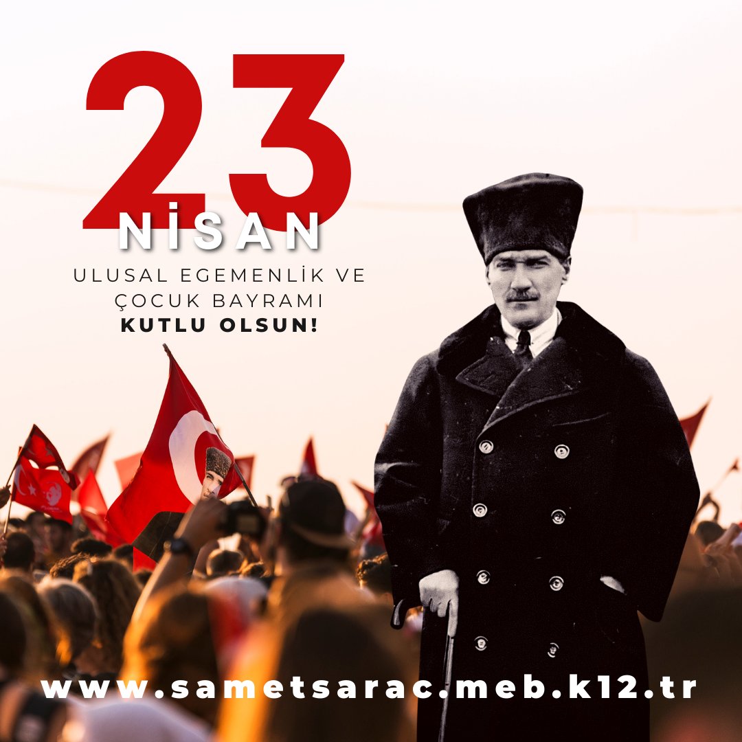 Türkiye Cumhuriyeti'nin kurucusu Mustafa Kemal Atatürk’ün, Büyük Millet Meclisinin açılışı ile beraber Türk çocuklarına armağan ettiği 23 Nisan Ulusal Egemenlik ve Çocuk Bayramı, 23 Nisan 1921'de Milli Bayram olarak kutlanmaya başlanmıştır.