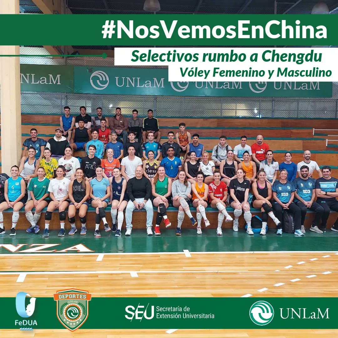 UNLAMDeportes's tweet photo. #NosVemosEnChina 🔜🇦🇷🌎🥇

➡️ Hoy, en nuestra Universidad, se realizó el primer selectivo de @feduargentina para la conformación de la delegación argentina que viajará a Chengdu para los Juegos Mundiales Universitarios FISU.

#UNLaMDeportes  #FeDUA #DeporteUniversitario https://t.co/T3Zr93ocCp