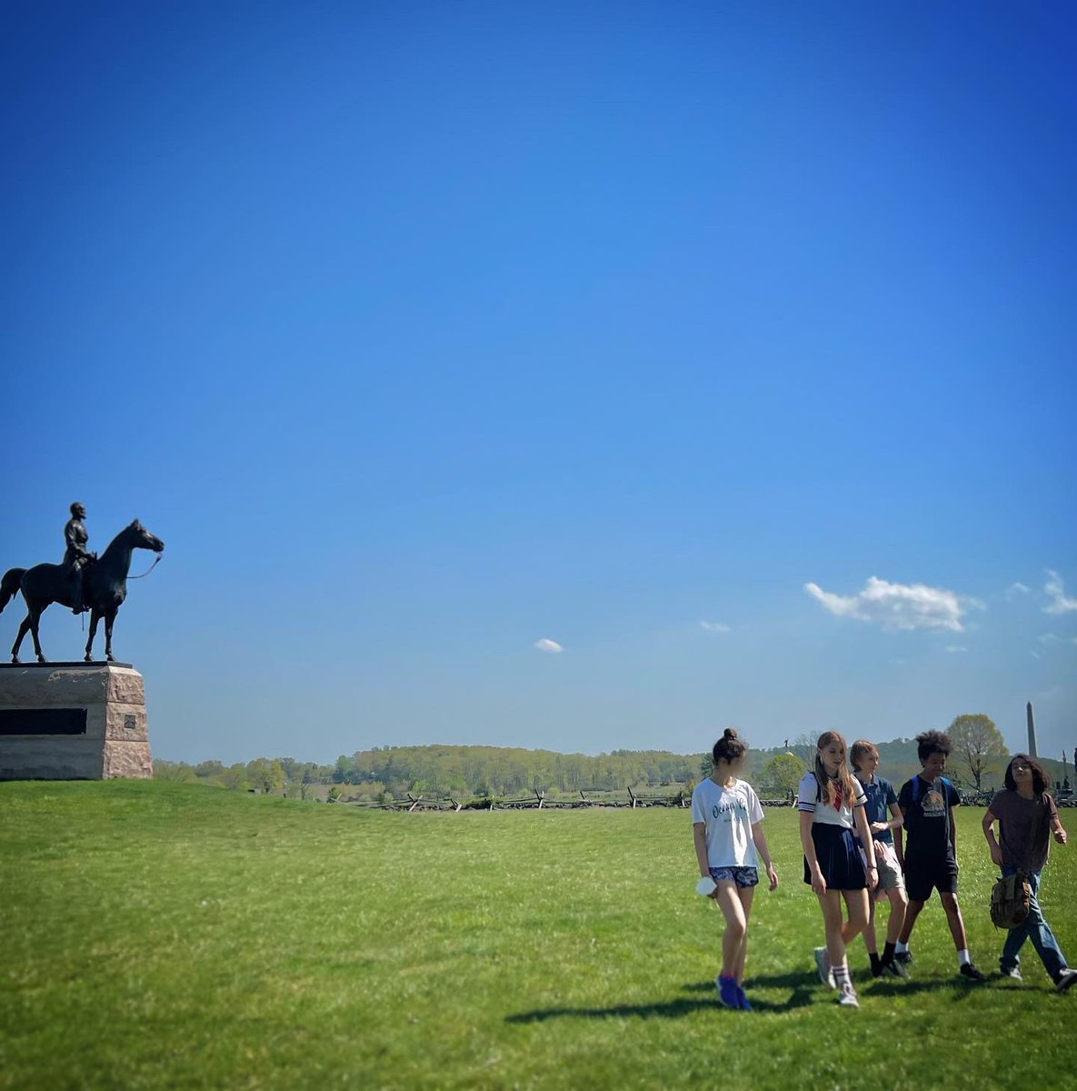 CityKidsCoopDC's tweet photo. City Kids visited Gettysburg this week to learn about the African American experience here during the Civil War.
We can, and should, learn all the invaluable contributions Black people made toward winning the Civil War. https://t.co/B16DHWvXOW
