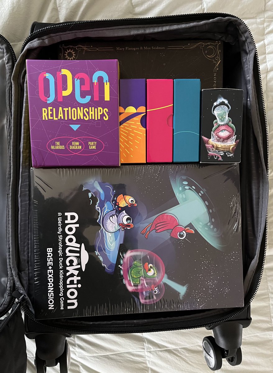 Totally normal carry-on bag packing.