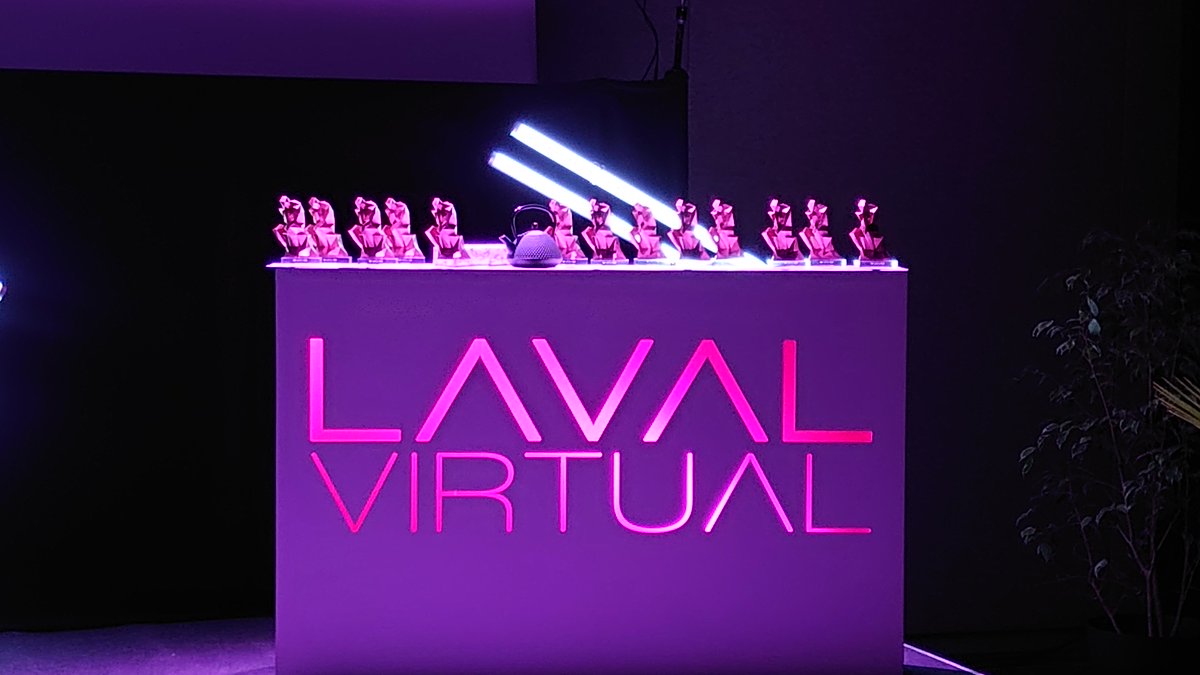 Yoichi_Yamazaki's tweet image. 表彰式は２日目。この授賞式を見てるとLaval Virtual AwardがVR界のオスカーと言われるのがよくわかります。500人会場が満席で大盛りあがり。
#LavalVirtual2023