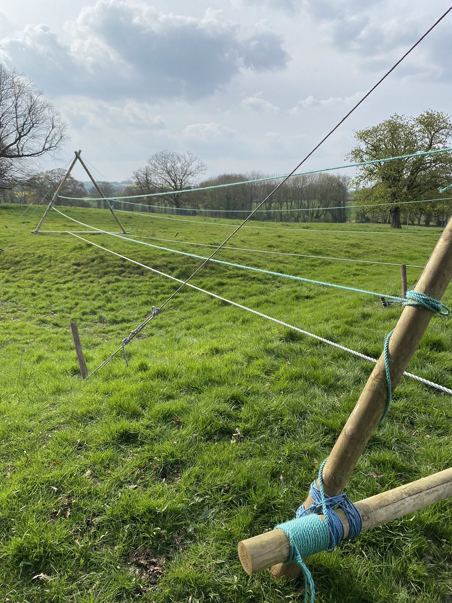 SAC_Lincs's tweet photo. It’s been a long day for our activity team getting prepared, setup and ready for Louth Districts St George’s Day Activity Event tomorrow. Lots of fun and exciting activities for the Beavers, Cubs, Scouts and Explorers to do. 

Of course we had to try out some low ropes too! https://t.co/U9Gak9EhIV