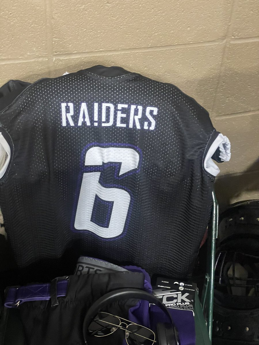BallHawk_Carter's tweet photo. Game Day #ArenaBall #MississippiRaiders 🏈 https://t.co/3SBX38Hvq6