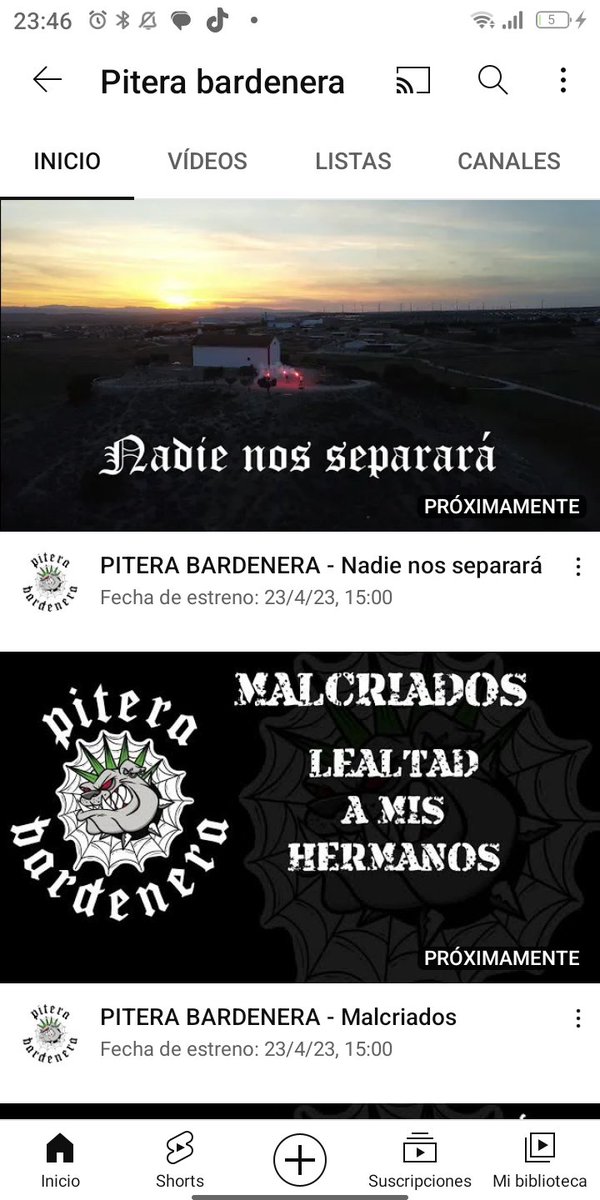 Aupa chavales! Mañana a las 3 de la tarde subiremos a YouTube nuestros primeros 4 temas
Caña!!!💥🤘🤘 #NafarroaStreetpunk 
#punk