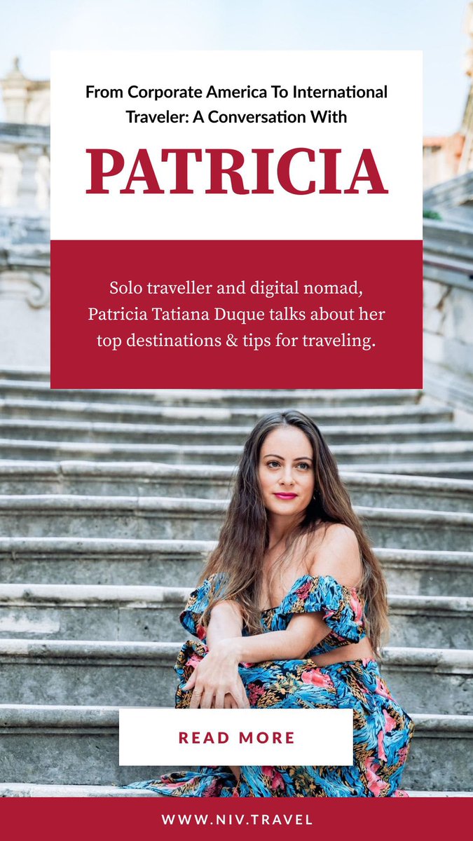 patriciahduque's tweet photo. Hey all! Check out this Q&amp;A I did with fellow travel blogger Niv on his blog at https://t.co/EzPqxib0lZ https://t.co/ed3K0q3a8W