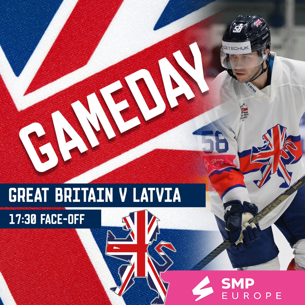 Team GB Ice Hockey on Twitter "🇬🇧 GAMEDAY 🇬🇧 🏒 Great Britain v Latvia
