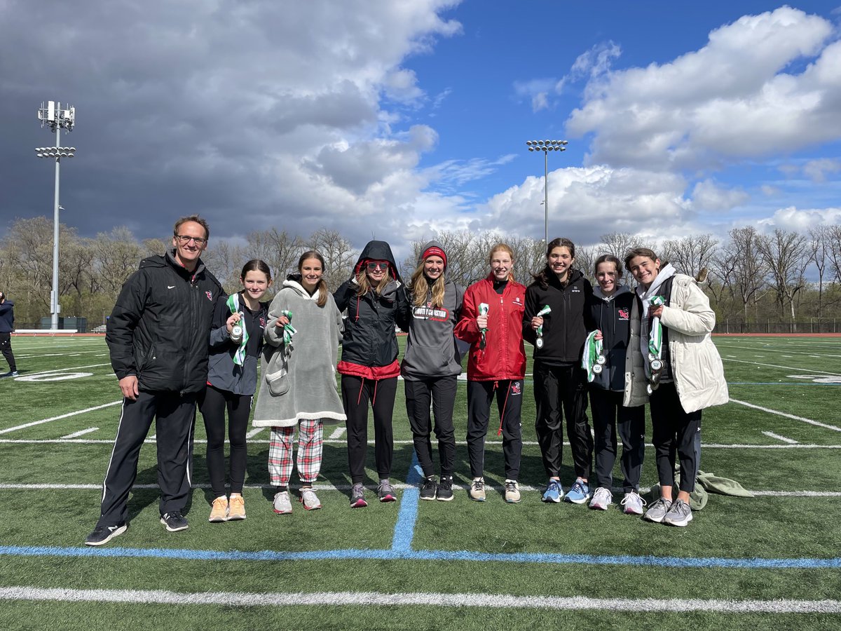 Coachlegrand's tweet photo. ⁦@TCSAthletics⁩ Congrats to TC girls track team for capturing 20 team Walther invitational. Crazy weather conditions today but the team prevailed. #GOTROJANS! https://t.co/p223OXhKDY