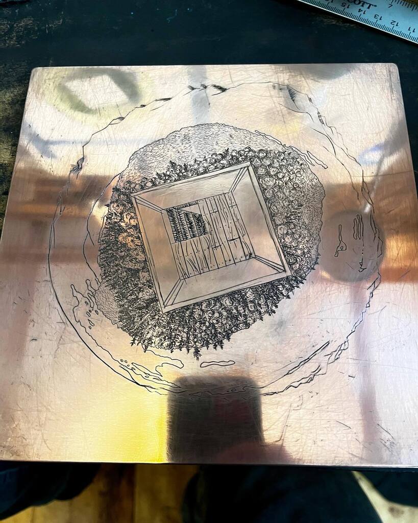 mapartist's tweet photo. I’m always afraid of ruining the plate: this is only my second attempt at engraving!
.
.
.

#map #mapart #maplove #mapmaker #cartographer #cartography #cartographyart #geography #handdrawnmap #handdrawnmaps #topographicmap #topography #handmademaps #hand… https://t.co/tS0DeVFS25 https://t.co/fxmMCF2Hyc