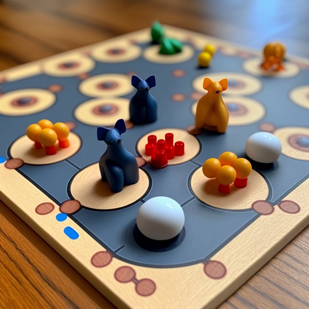 Introducing our latest merch: #ViralVenture board game! 🎲🐁 A simple, fun game where players use lab mice pieces to explore virological research & chimeric viruses. Collect BSL tokens & complete research, but be careful - don't cause a pandemic! #PandemicPrevention