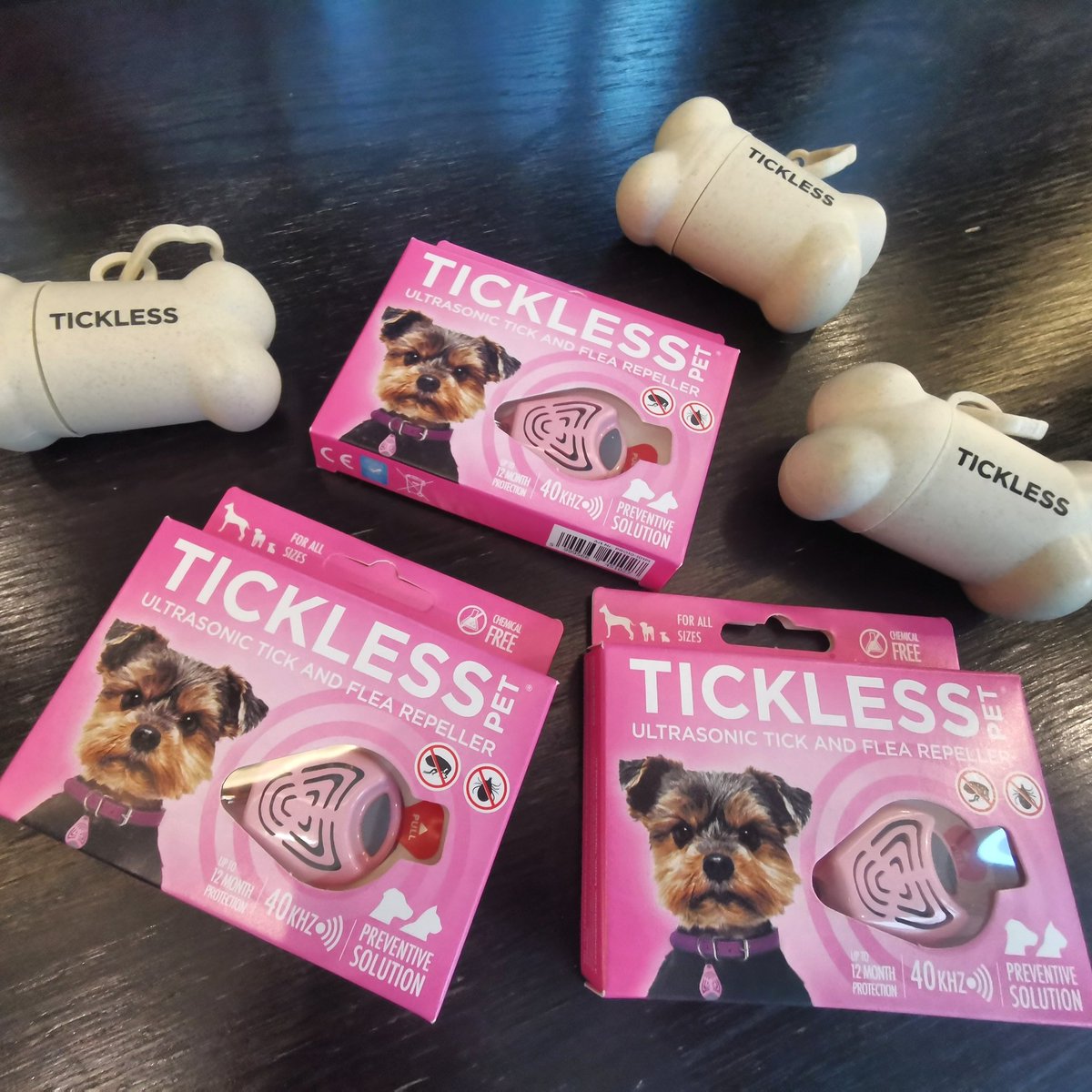 MoVernie's tweet photo. [SPONSORED]

Meet Tickless!

#Tickless is a non-toxic, environmentally friendly ultrasonic tick + flea repellent that works without releasing any chemicals or odors.

Today, they are Europe's #1, non-toxic parasite repellent, stretching over 50 countries.

#TicklessAmbassador https://t.co/XHKLfDPsix