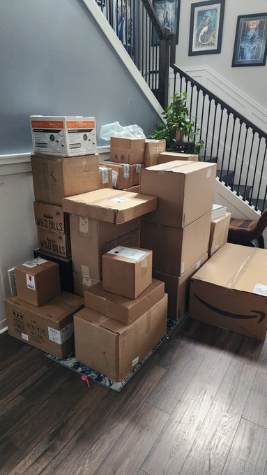 I'd love to say these are all wishlist gifts, but it's actually the first of the food/beverage orders