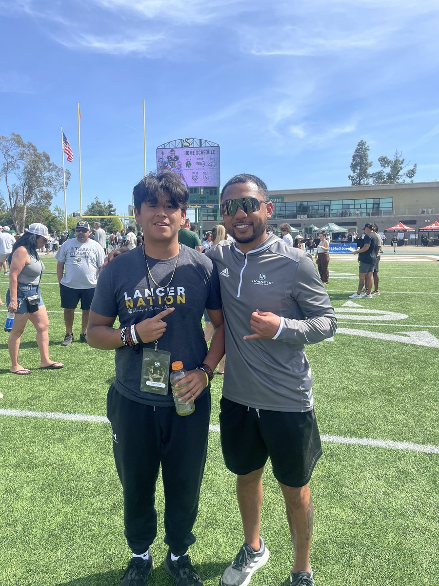 i2aaac's tweet photo. Great day at Sacramento state, Enjoyed the campus and can’t wait to be back on the 14th!

@CoachCherokee @SacHornetsFB @WCLancerDawgs @coachmartin2 @rbourneII https://t.co/DUpUkmkAC3