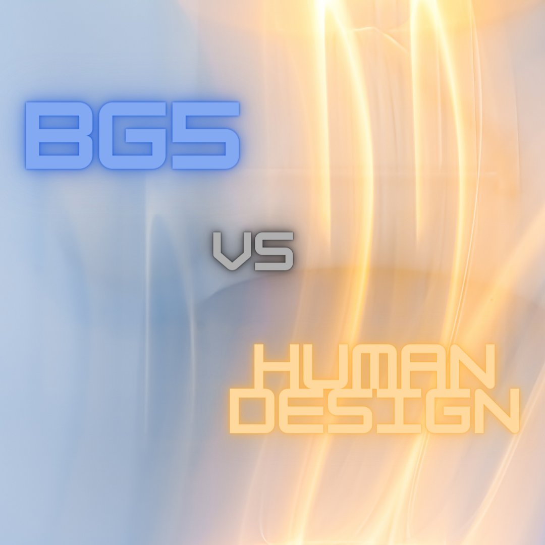 AndyHDSolutions's tweet photo. New article on Medium. What's the difference between BG5 and Human Design? https://t.co/crvRfbjFmg