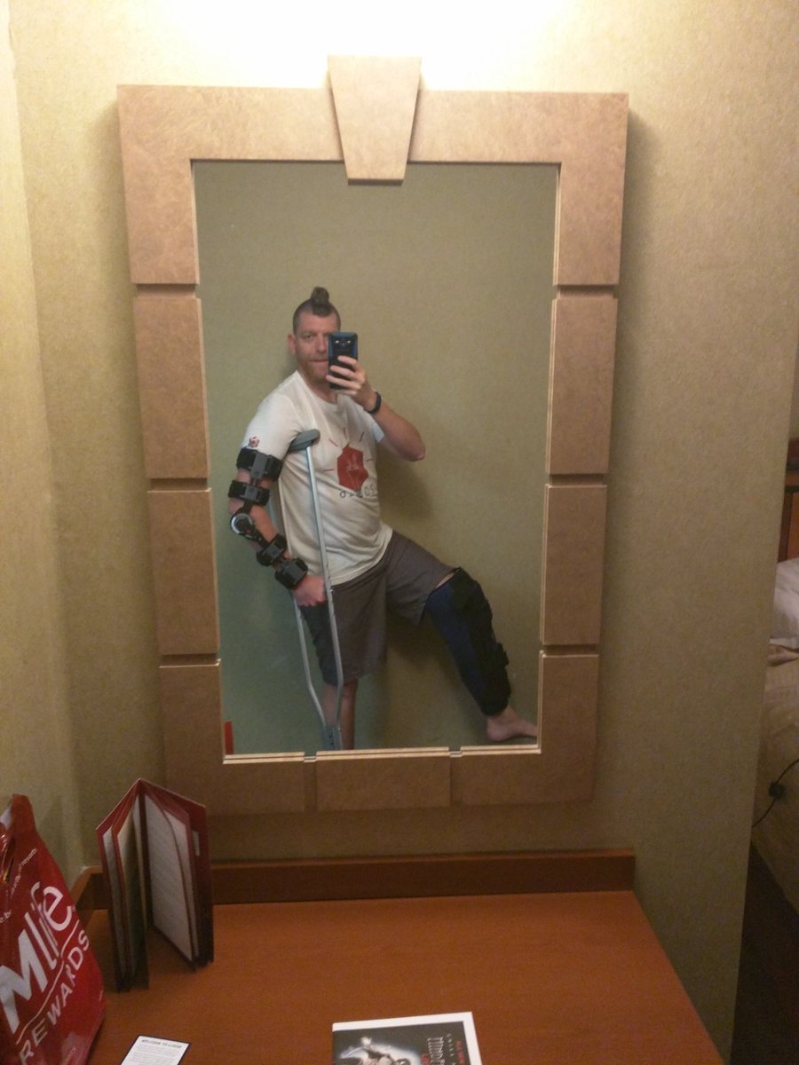 robgirard's tweet photo. @ccolotti @VirtualBoyd I certainly hope so! And please don't follow my example of getting into a new brace before your even out of this one... https://t.co/sSNhZ4b9UZ
