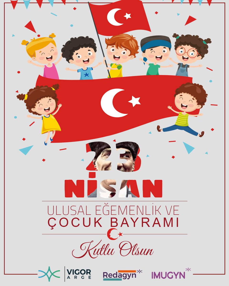 VigorArge's tweet photo. Atatürk'ün tüm dünya çocuklarına armağanı 23 Nisan Ulusal Egemenlik ve Çocuk Bayramı kutlu olsun. https://t.co/qUymwmQgYK